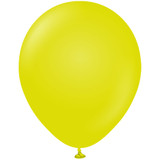 18" Standard Lime Green Kalisan Latex Balloons (25)