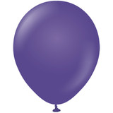 18" Standard Violet Kalisan Latex Balloons (25)