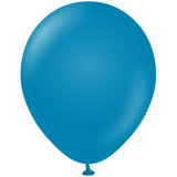 18" Retro Deep Blue Kalisan Latex Balloons (25)