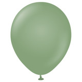 12" Retro Eucalyptus Kalisan Latex Balloons (100)