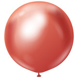 36" Mirror Red Kalisan Latex Balloons (2)