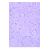 Multi-Level Textured Rainbow Impressions Embossing Folder (1)