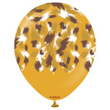 12 inch Safari Savanna Mustard Kalisan Latex Balloons (25)