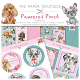 Pampered Pooch Paper Pad & Card Toppers Kit - 8" x 8" (68)