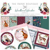 Woodland Wonder Paper Pad & Card Toppers Kit - 8" x 8" (68)