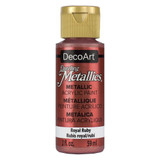 DecoArt Royal Ruby Metallic Acrylic Paint - 59ml (1)