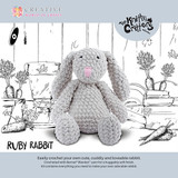 Knitty Critters Ruby Rabbit Crochet Kit (1)