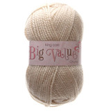 King Cole Big Value Chunky Sand Acrylic Yarn - 100g (1)