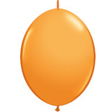 12" Orange Qualatex QuickLink Latex Balloons (50)