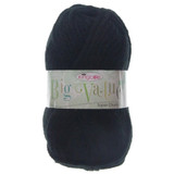 King Cole Big Value Super Chunky Black Acrylic Yarn - 100g (1)