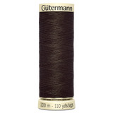 Gutermann Dark Brown Sew All Thread - 100m (1)