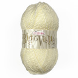 King Cole Big Value Cream Aran Acrylic Yarn - 100g (1)