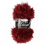 King Cole Claret Tinsel Chunky Yarn - 50g (1)