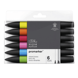 Winsor & Newton Vibrant Tones Promarker Set (6)