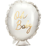 20 inch Oh Baby Bonnet Foil Balloon (1)