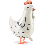 18 inch Hen Walking Pet Foil Balloon (1)