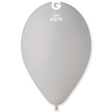 13" Standard Grey Gemar Latex Balloons (50)