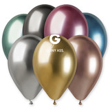 13" Shiny Assorted Gemar Latex Balloons (50)