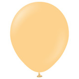 12" Standard Peach Kalisan Latex Balloons (100)