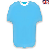 24 inch Light Blue Sports Shirt Foil Balloon (1)