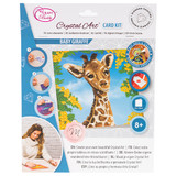 Baby Giraffe Crystal Art Card Kit (1)