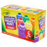Crayola Classic Washable Paint Set (6)