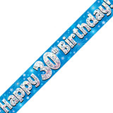 30th Birthday Blue Banner - 2.7m (1)