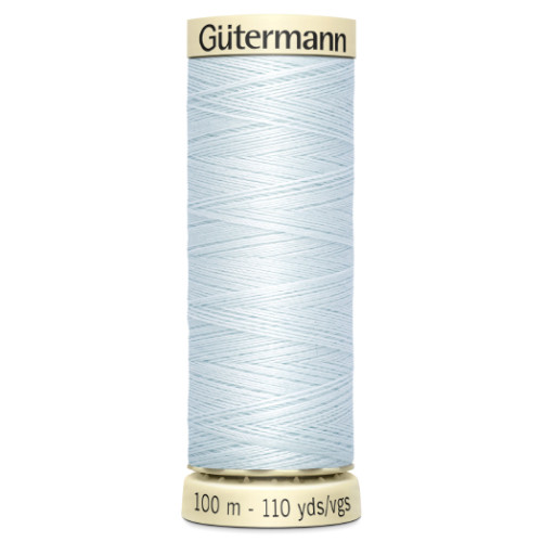 Gutermann Light Blue Sew All Thread - 100m (1)