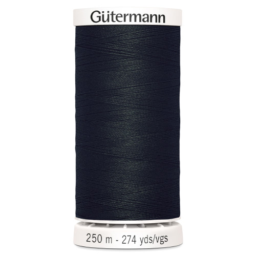 Gutermann 000 Black Sew All Thread - 250m (1) Gutermann 000 Black Sew All Thread - 250m (1)