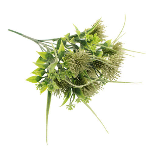 36cm Green Melancholy Thistle Bush (1)