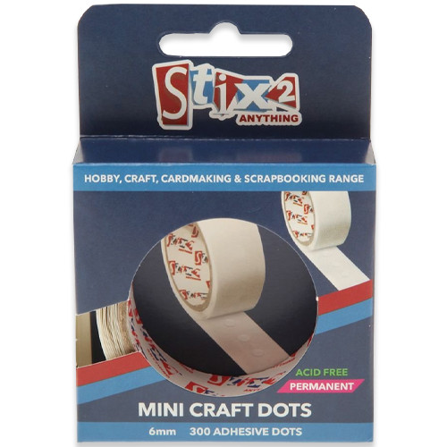 Mini Craft Glue Dots - 6mm (300)