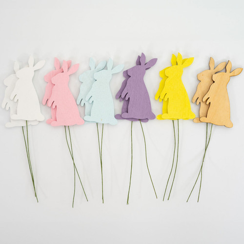 Easter Bunny Floristry Picks in a variety of colours!