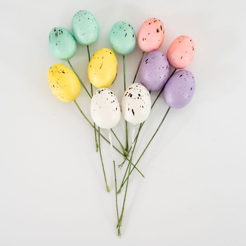 Easter Egg Floristry Picks in a variety of colours!