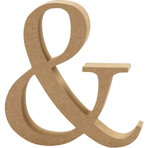 MDF Wooden & Sign - 8cm (1)