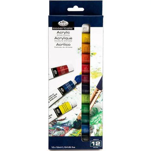Royal & Langnickel Acrylic Paint Set - 12ml (12) Royal & Langnickel Acrylic Paint Set - 12ml (12)