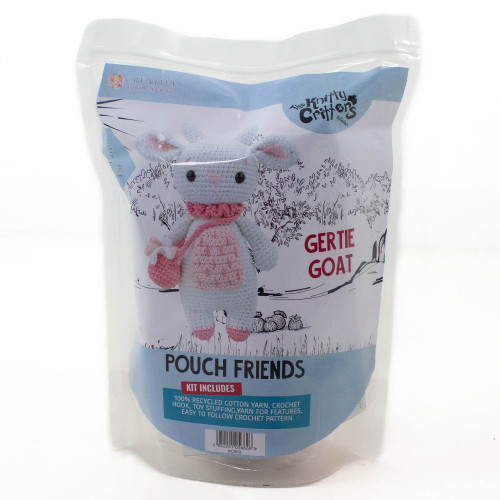 Knitty Critters Gertie Goat Crochet Kit (1)