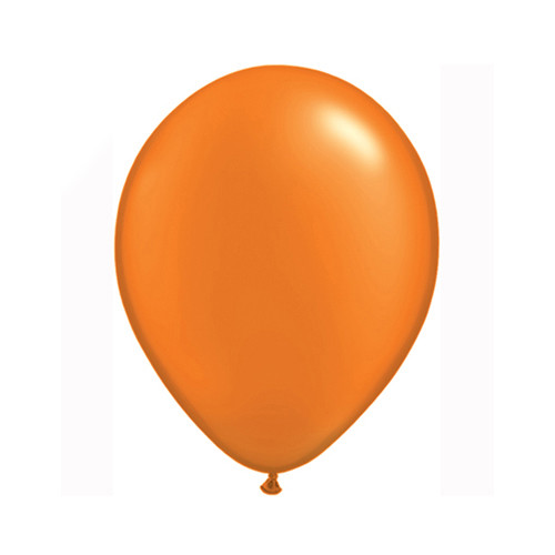 5" Radiant Pearl Mandarin Orange Latex Balloons (100)
