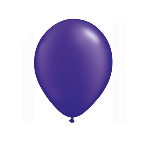 5" Radiant Pearl Quartz Purple Latex Balloons (100)