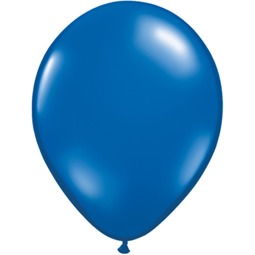 11" Jewel Sapphire Blue Latex Balloons (100)