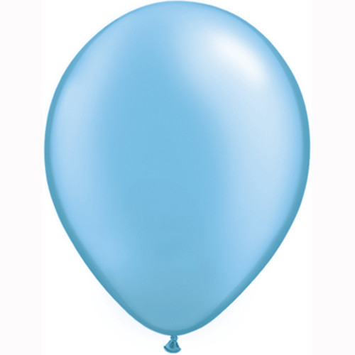 11" Pastel Pearl Azure Latex Balloons (100)