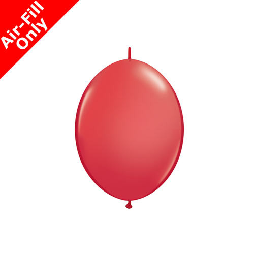 6" Red Qualatex QuickLink Latex Balloons (50)