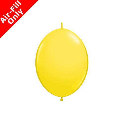 6" Yellow Qualatex QuickLink Latex Balloons (50)