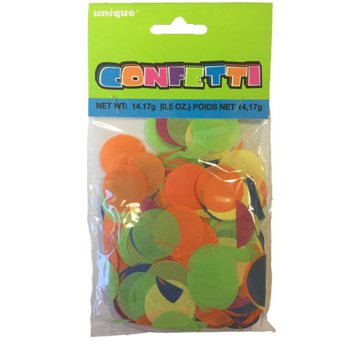 Value 1" Round Tissue Paper Confetti (5oz)