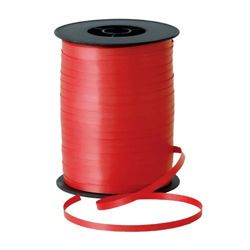 Qualatex Red Ribbon - 500m Spool (1)