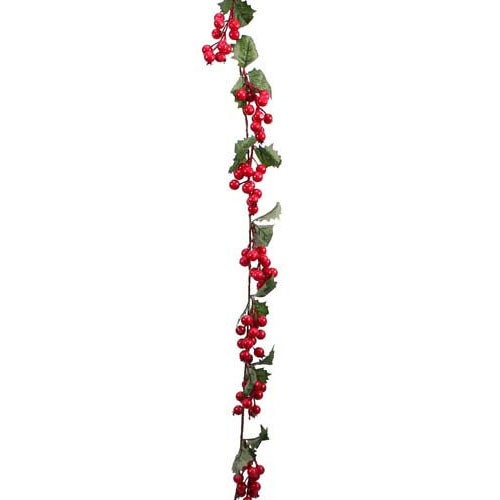 Holly & Berries Garland - 91cm (1)