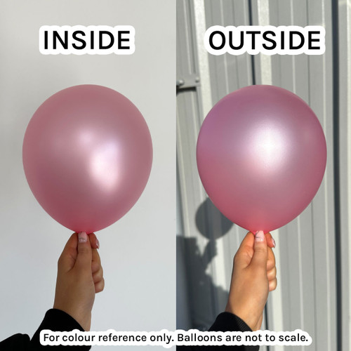 12" Satin Pink Sempertex Latex Balloons (50)