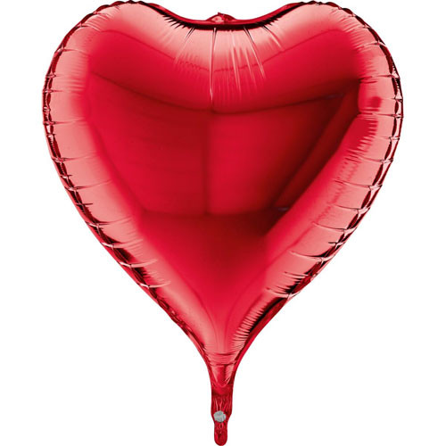 23 inch 3D Red Heart Foil Balloon (1)