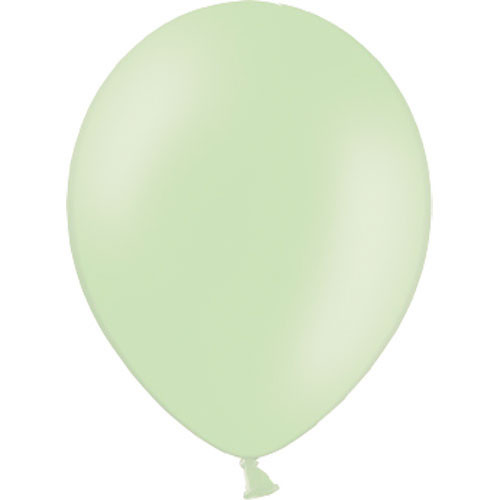 12" Pastel Kiwi Cream Belbal Latex Balloons (100)