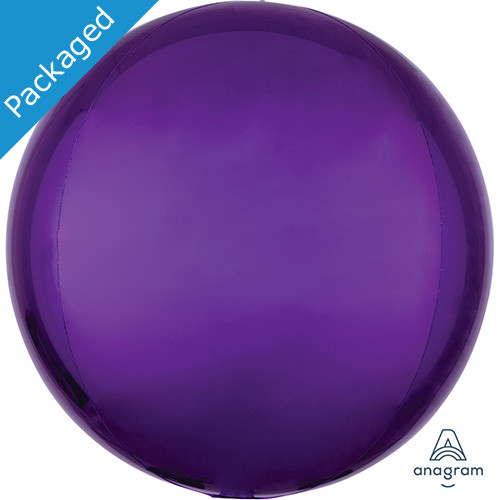 16" Orbz Purple Foil Balloon (1)
