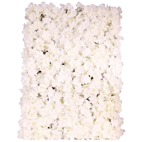 White Blossom Flower Wall Panels - 40 x 60cm (8)